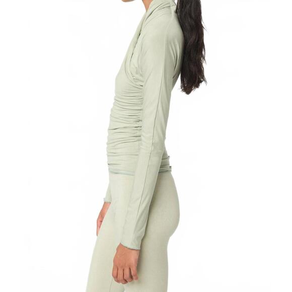 NEW THE LINE BY K women's felix top in sage - Picture 3 of 3